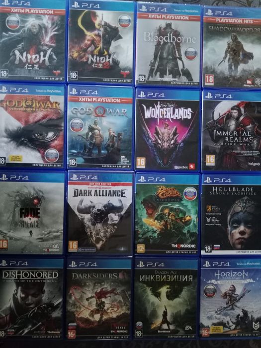 Продам игровые диски для ps 5 ps4 Xbox