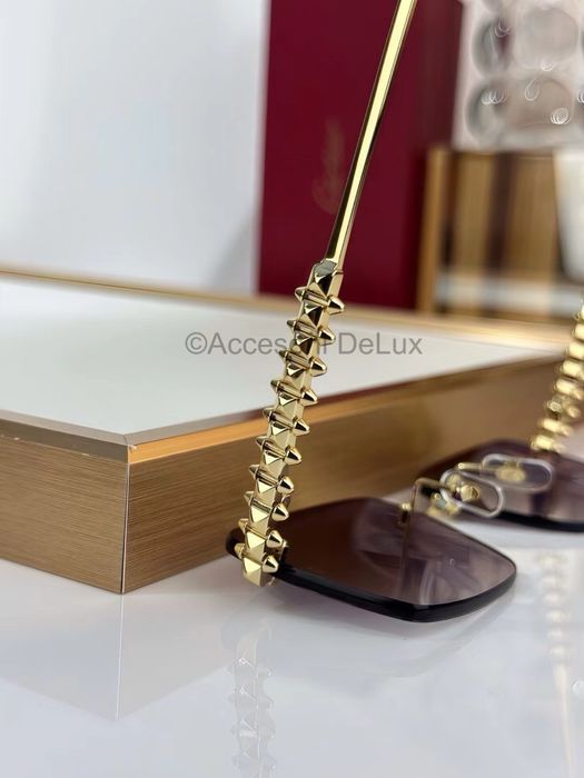 Ochelari de Soare Cartier CT0545S Polarised Noi Full Box Verificare Colet Gold