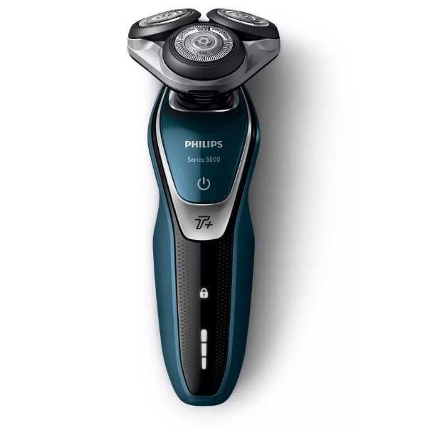Aparat de barbierit PHILIPS S5672 cu acumulator, accesorii incluse