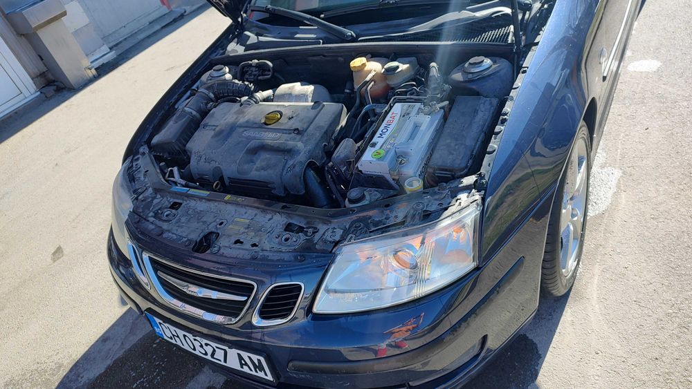 SAAB 93 Спортен седан 2.2 TID - дизел, 125 Конски сили, 280 Нютон метра, 6 степенна ръчна скоростна кутия от 2004 г.