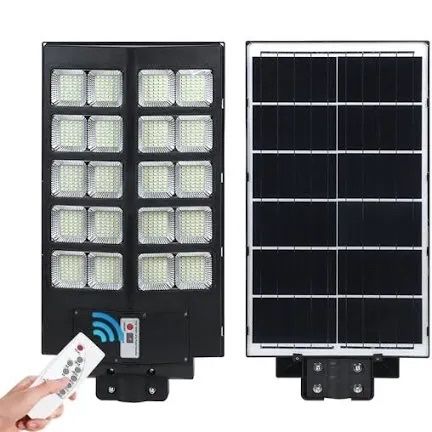 Lampa Solara Stradala JORTAN 1000 W IP66 Telecomanda