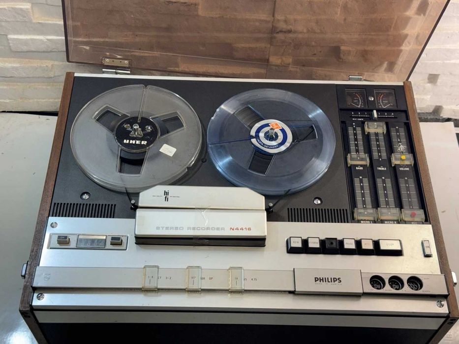 Magnetofon HiFi -  Philips N 4416  - Vintage - stare de functionare