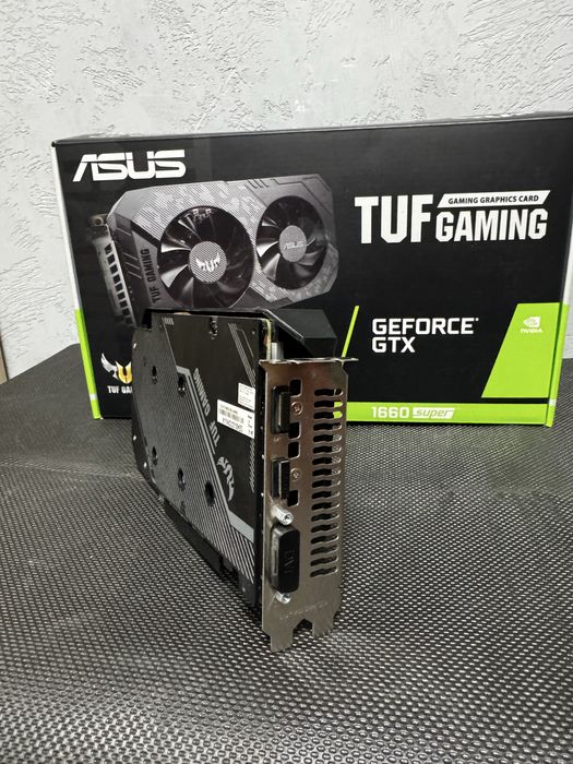 Placă video ASUS TUF Gaming GTX 1660 Super OC 6GB GDDR6
