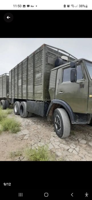 Камаз сатылады прицепы менен