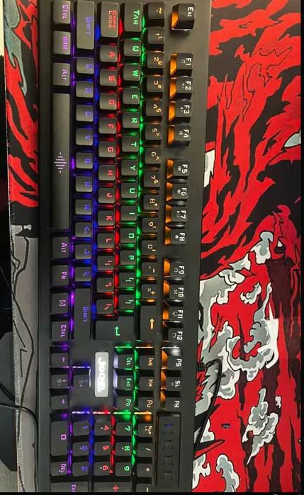 Механична клавиатура с 2 Mouse pada