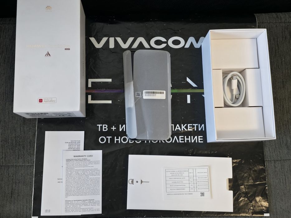 КАТО НОВ 512GB Huawei Pura 80 Pro Vivacom Гаранция 2028г. White | Бял