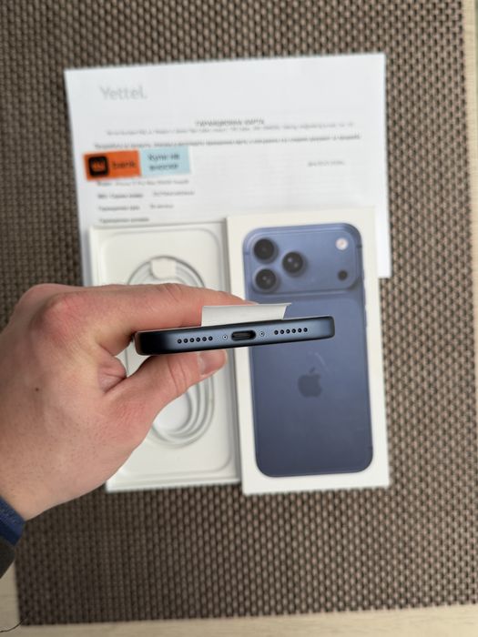 НОВ! 256Gb *ЛИЗИНГ* iPhone 17 Pro Max Deep Blue / 36М ГАРАНЦИЯ