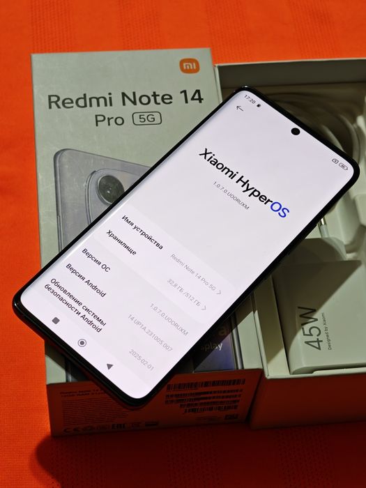 Redmi Note 14 Pro 5G 512 gb Ram 12 EAC