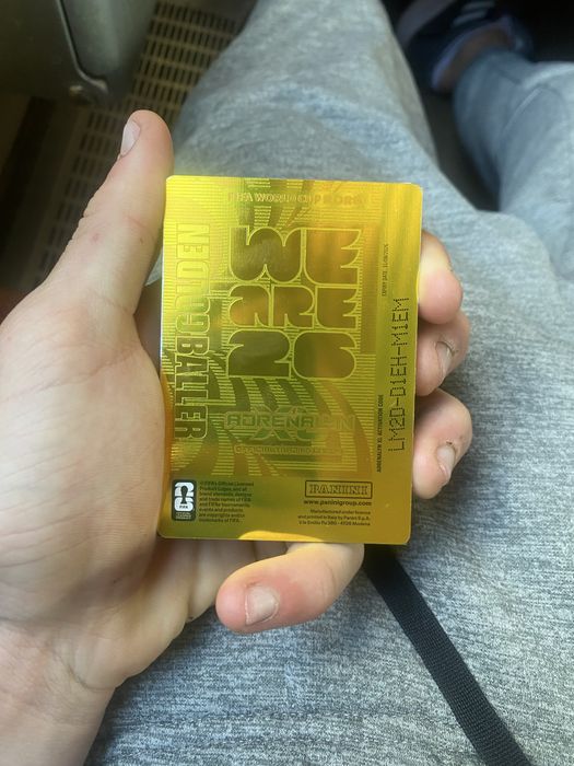 Card gold cu Mohamed Salah