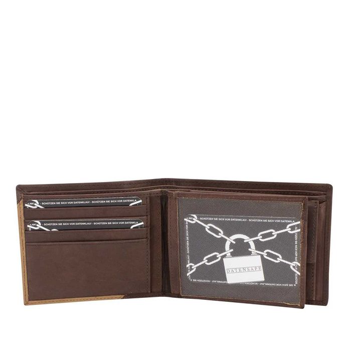 Кожен портфейл Gilmers на Friedrich с RFID защита