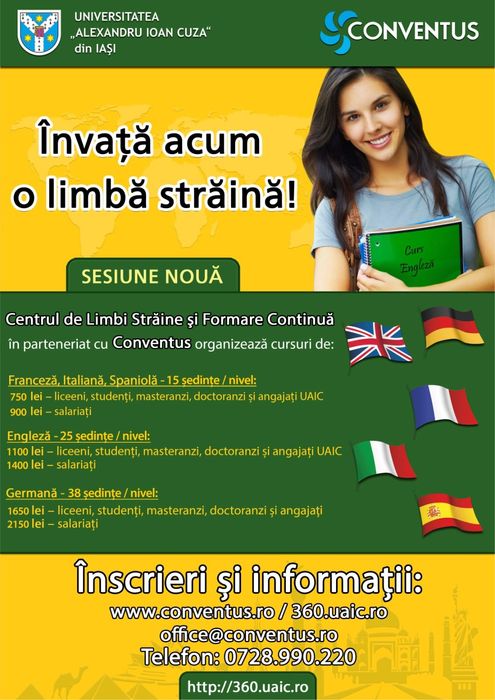 Curs Engleza nivelurile A1 și B1