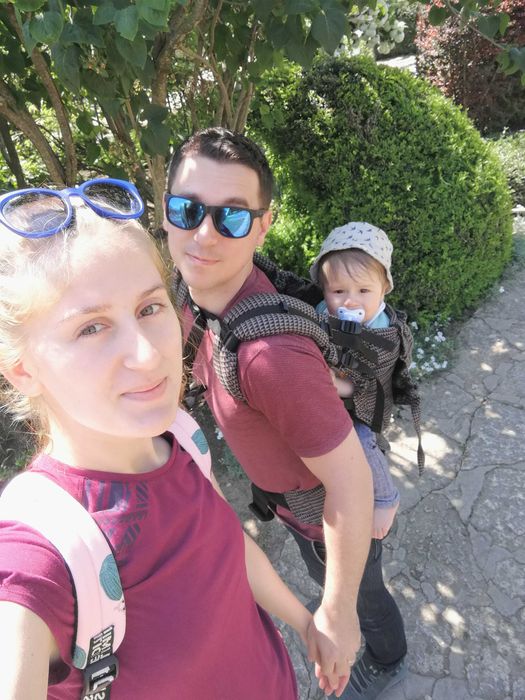 Продавам ергономична бебешка раница LennyUp – като нова!