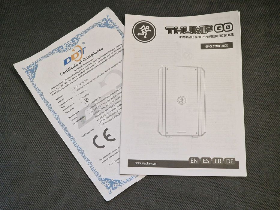 Mackie Thump GO - 8" Bluetooth колонка