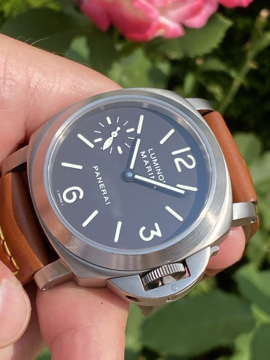 Panerai Luminor Marina  /cadran tabacco/ diver 300m Titan
