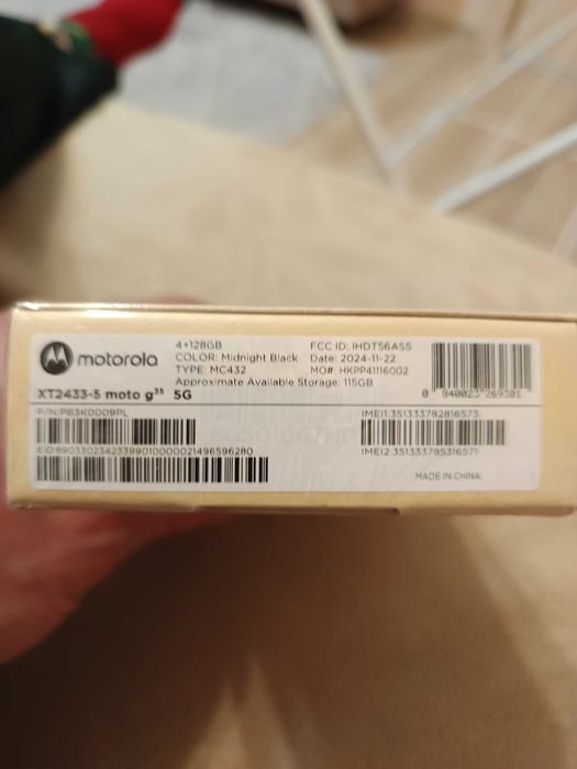 Motorola g35. 128 GB чисто нов с гаранция