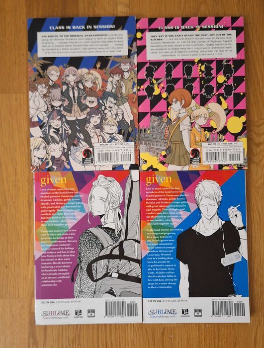 Danganronpa 2,  Kyousuke Suga, Given, Natsuki Kizu