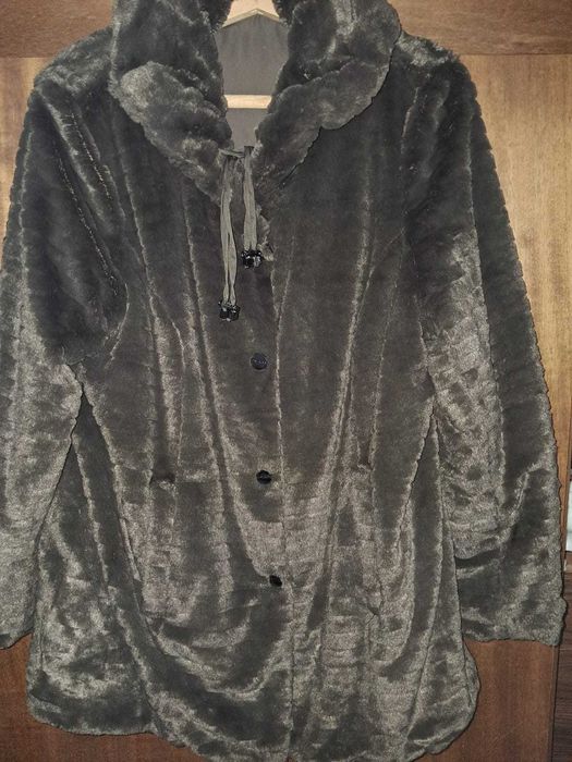 Двулицево пухено палтенце Xl размер