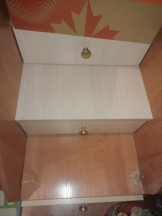 Детская кровать+шкаф+стол