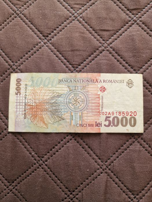 Bacnota 5000 lei