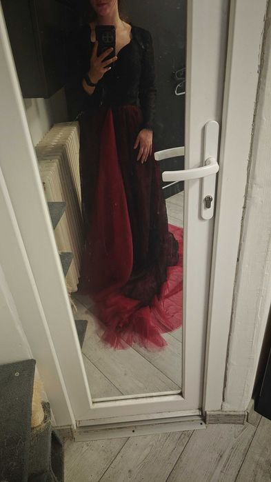 Rochie gothica de mireasa