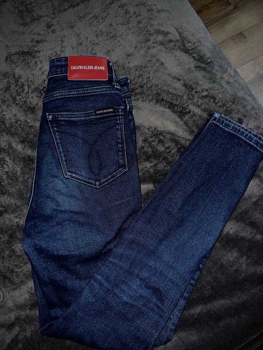 Тъмно сини дънки Calvin Klein Jeans