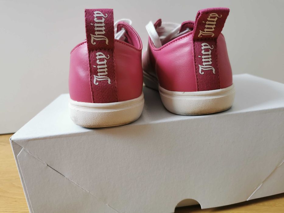 Juicу Couture розови дамски гуменки кецове маратонки размер 36