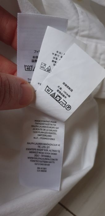 POLO Ralph Lauren Cotton Mens Size 3XL ОРИГИНАЛ! НОВО! Мъжка Риза!