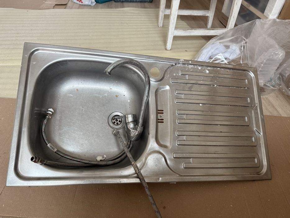 Мивка с отцедник