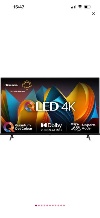 Hisense QLED 4K  146cm