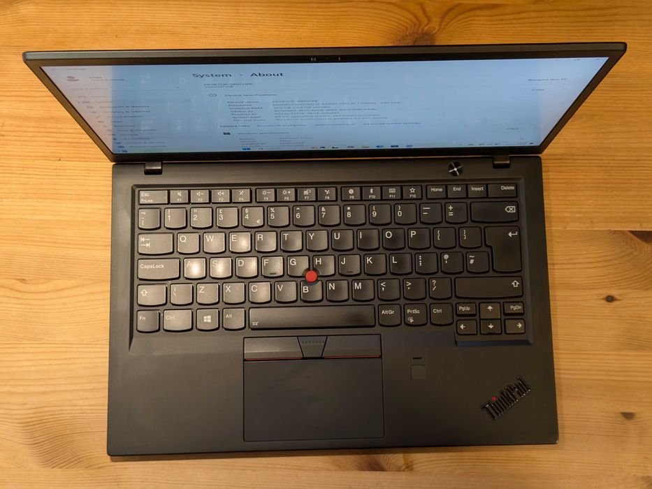 Lenovo ThinkPad X1 Carbon Gen 6 QHD Intel i5-8350U 16GB RAM