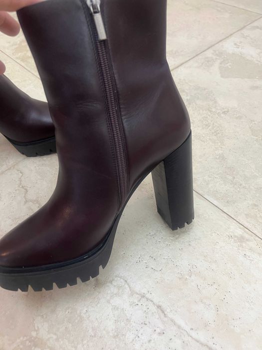 Полусапожки кожаные BASCONI производство Турция