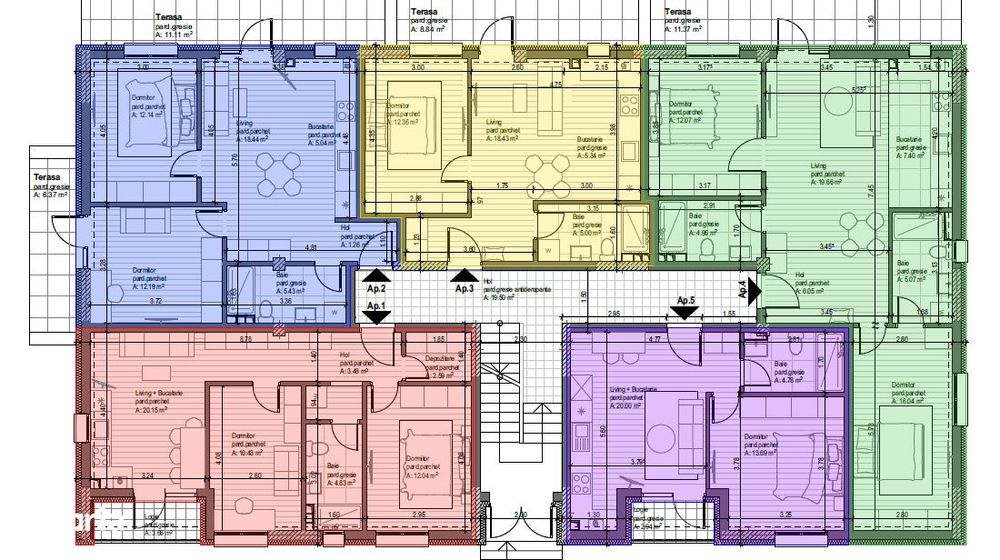 Apartament 3 camere, 70 mp, zona Orasul Vechi