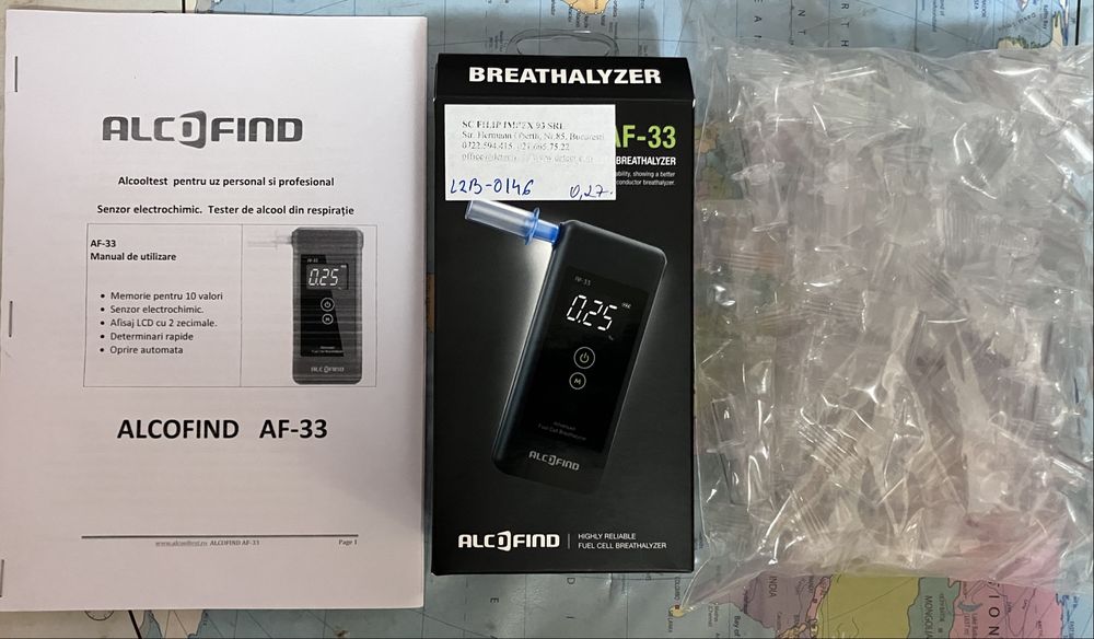 Alcooltest AF-33 Alcofind NOU