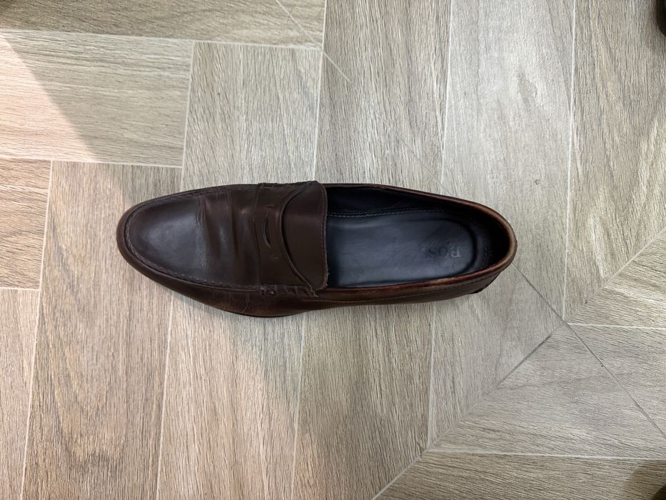 Лоферы хугго босс