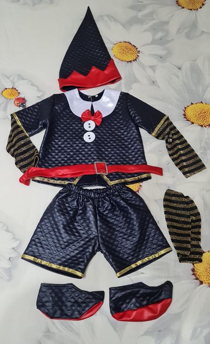 Новогодние костюмы Гномик Эльф на прокат