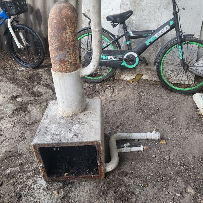 Газовая печь для отопления
