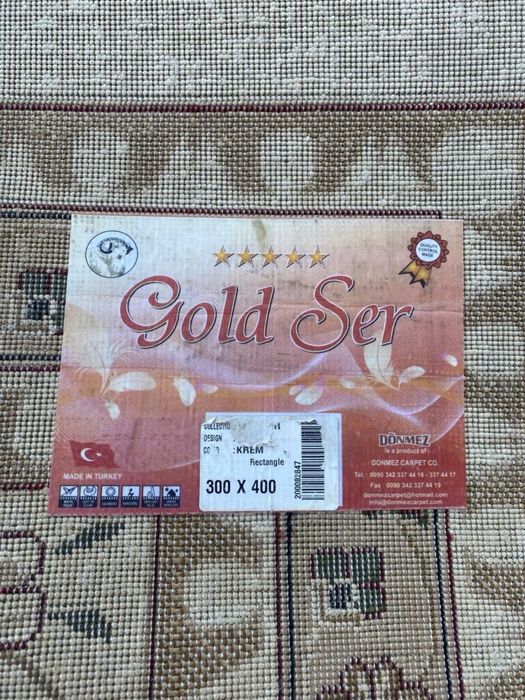 Продается шерстяной ковер, размер 3*4