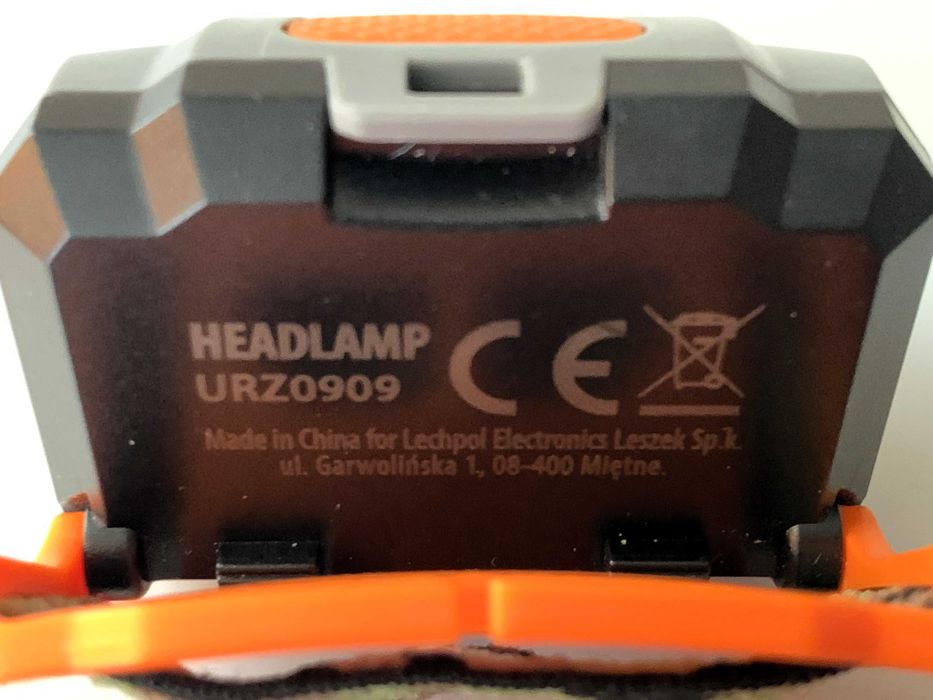 Lanterna de cap cu LED-uri Rebel noua