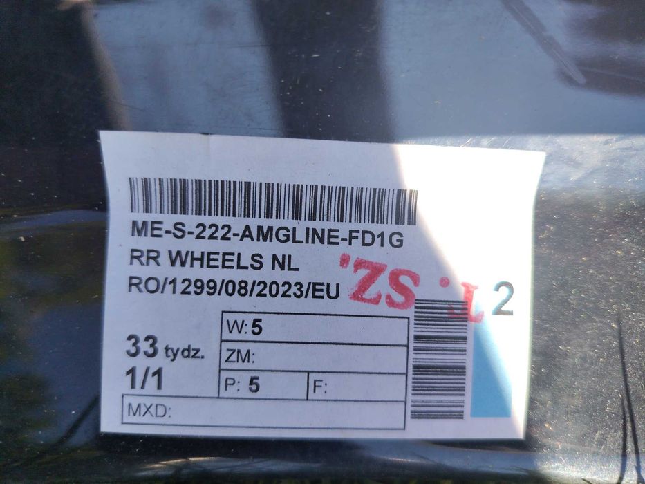 Преден спойлер за Мерцедес