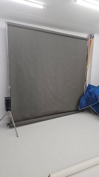 Бумажный фон 2 шт белый, бежевый. Серый уже продали