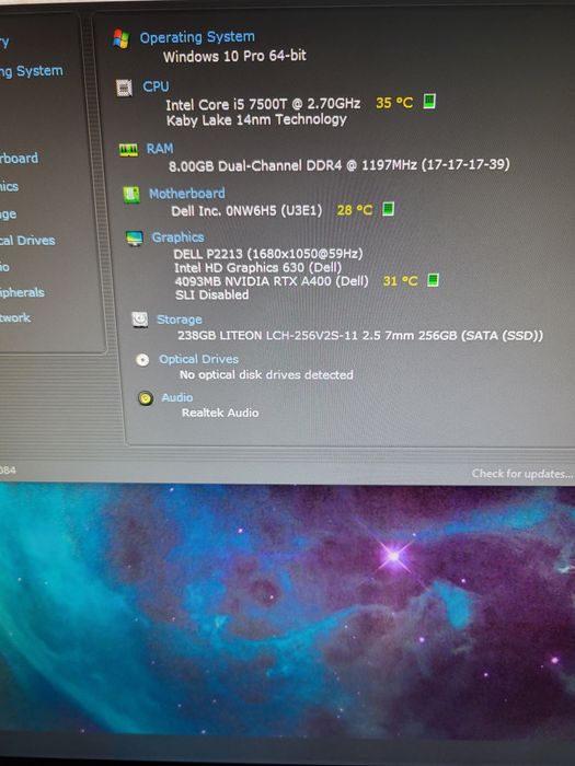 Placă video low profile  RTX A400 , 4 GB , GDDR6