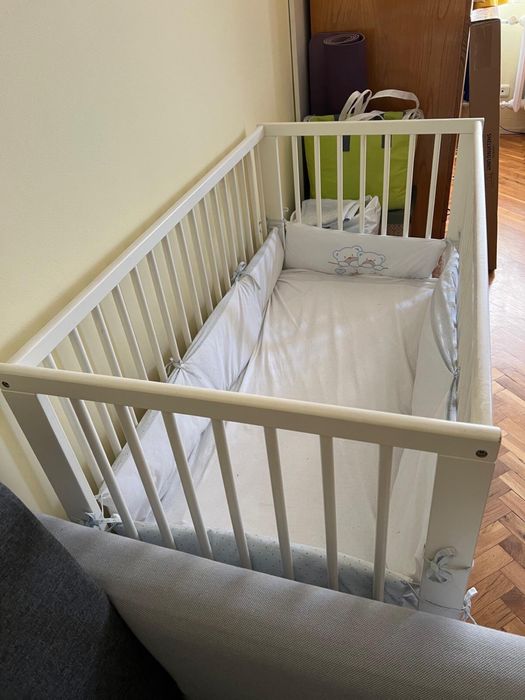 IKEA GULLIVER 60x120 + матрак iSleep (почти нов) + обиколник