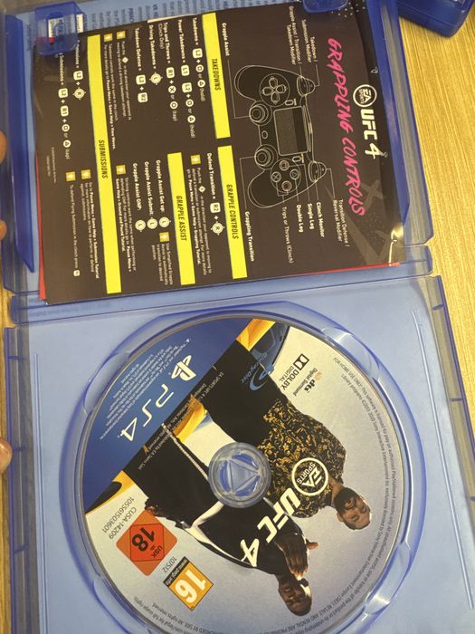 Диск на PS 4 UFC 4