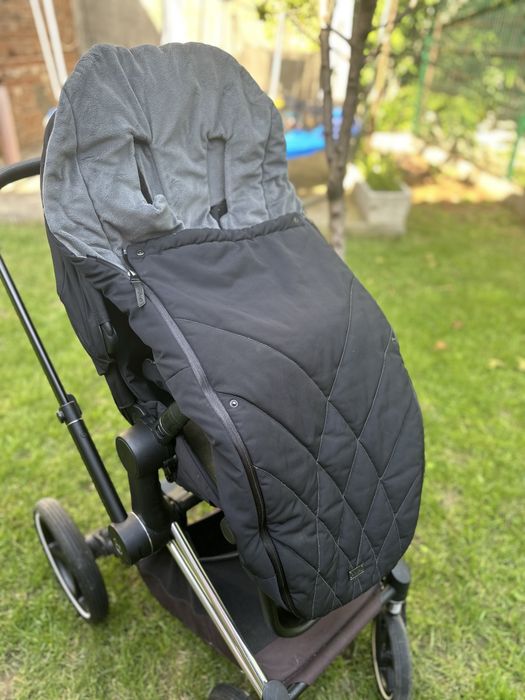 Cybex Priam 4 Platinum 4в1 + Isofix + зимен чувал