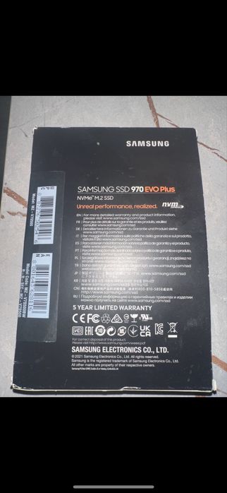 Ssd samsung 970 evo plus 500 гб