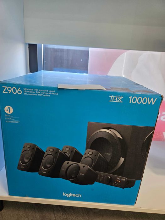 Sistem Audio Logitech Z906 1000W FULLBOX (ECA27 b.49897)-Garantie 2 ani!