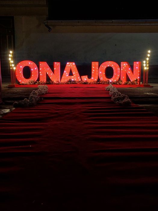 Decor Afarmlenya ONAJON va OTAJON ismlarga yozuvlar tugulgan kunlarga