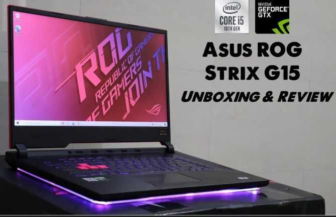 Laptop Gaming  Asus Rog  i5 Gen 10