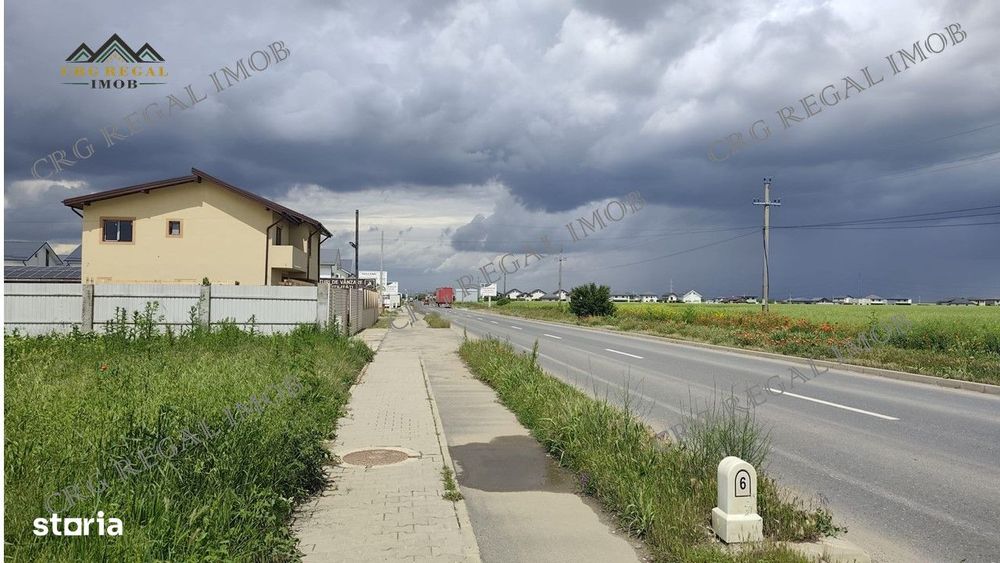 Teren Intravilan Cadastru Gaz Curent in fata Comuna Berceni Vidra