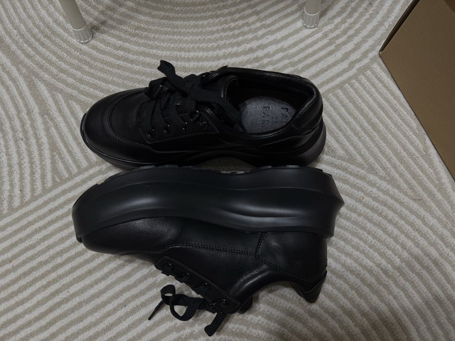 Кожанные кроссовки